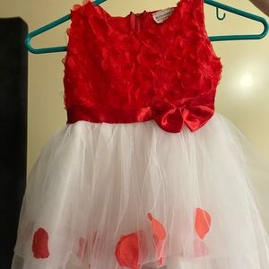 Dress , Color Is Red , Size 2